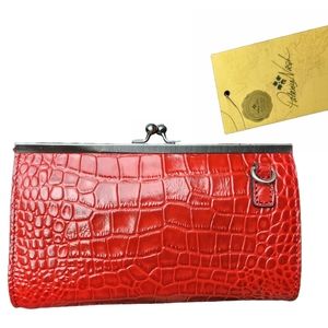 Patricia Nash Red Clutch Crossbody